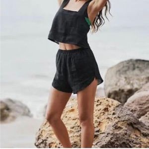 Vitamin A tallows linen shorts